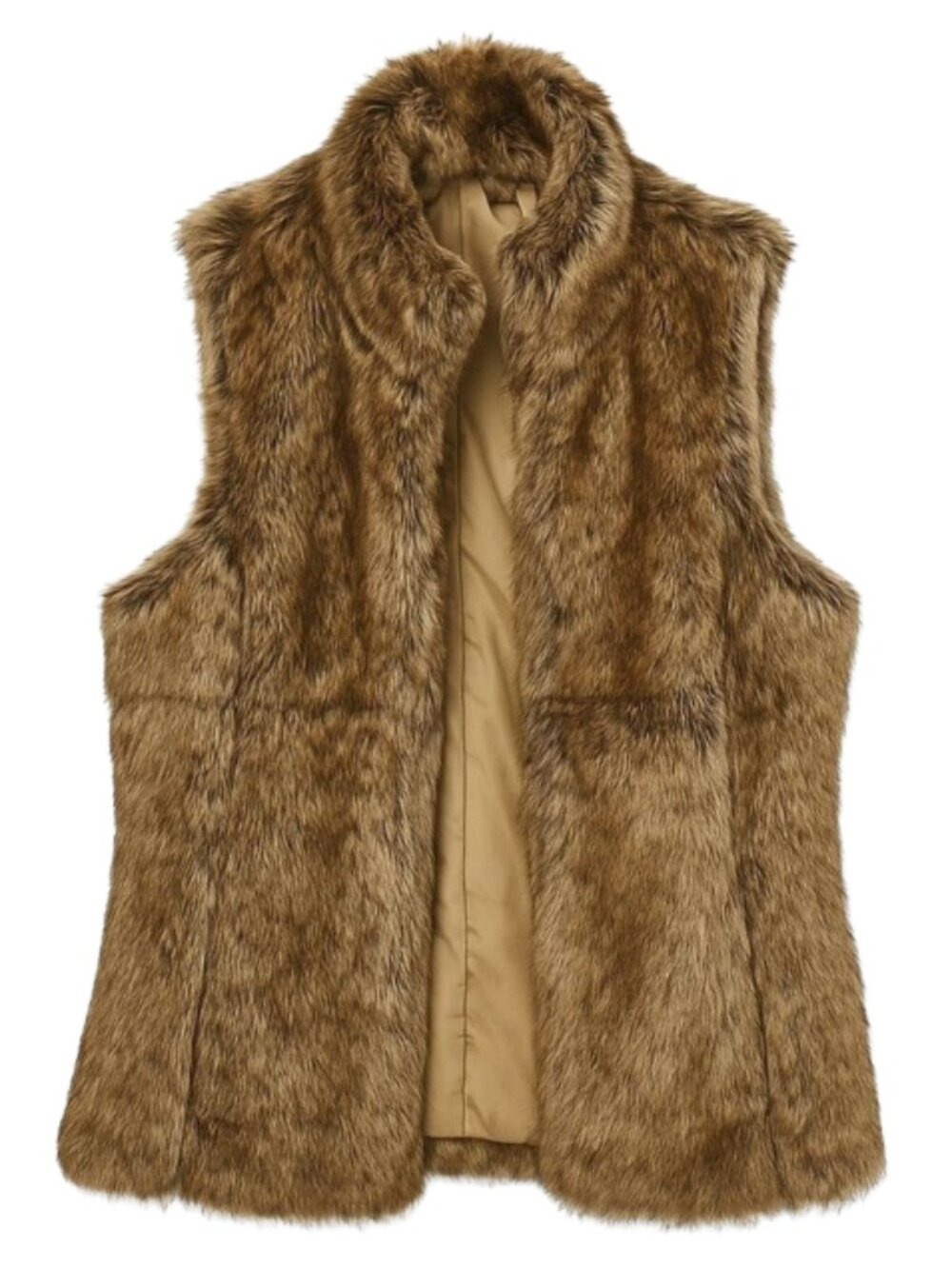 Banana Republic Faux Fur Vest - Picture 2 of 13